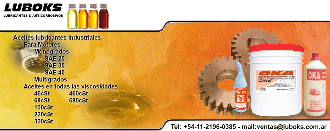 lubricantes luboks