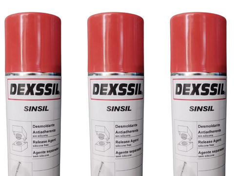 Aerosol desmoldante pintable Dexssil Sinsil